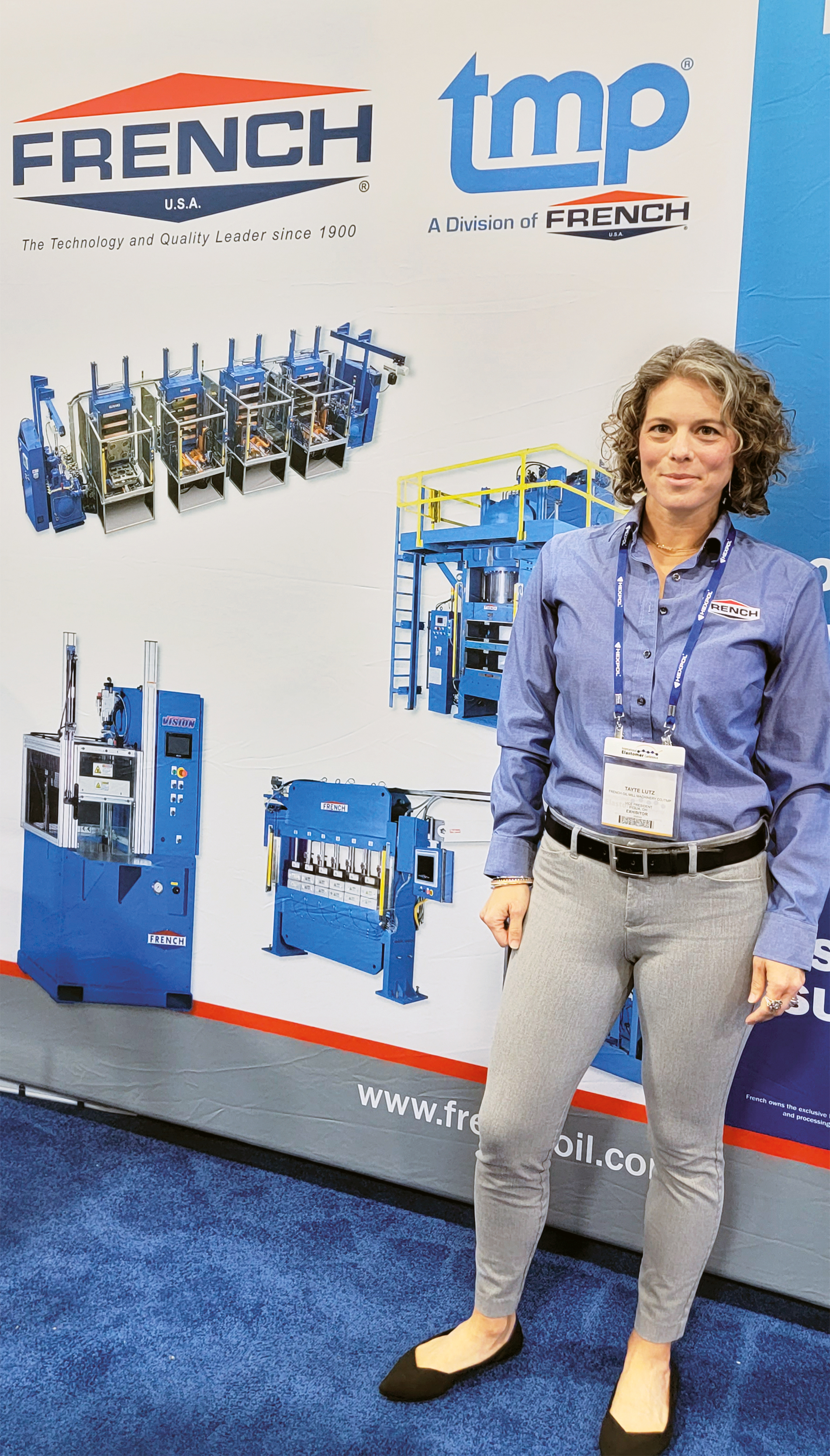 Tayte FrenchLutz in line to lead French Oil Machinery Rubber News